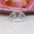 Red 1.5Ct Gia Certified Burma Ruby Ring With Natural Diamond Accents: Solid 14k Gold, Size 6.75 For Sale - Image 8 of 9