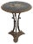 Cast Iron Side Table with Painted Slate Top For Sale