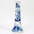 Set of 4 Chinese Export Blue & White Canton Porcelain Candlesticks For Sale - Image 14 of 18