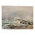 Early 20th Century Attributed to Frank Henry Mason British Lighthouse Storm Seascape Watercolor For Sale