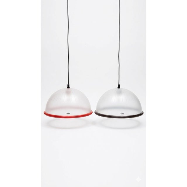 Mid-Century Modern Vintage Pendant Lamp from Guzzini, Italy, 1970s For Sale - Image 3 of 3