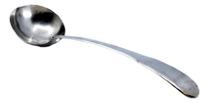Plain Silver Soup Ladle with Handle