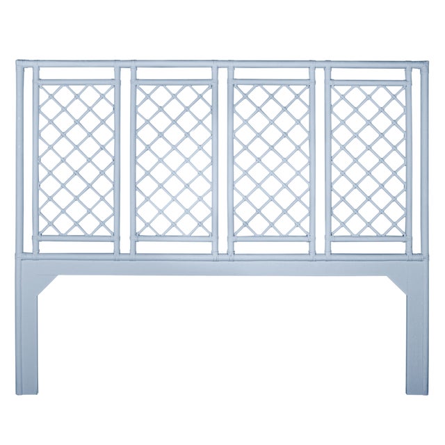 Bring a touch of modern sophistication to your bedroom with the stunning X & Diamond bed. Handcrafted from rattan, each...