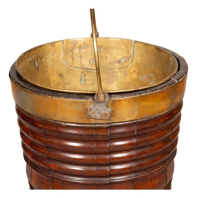 Mid 19th Century Irish Mahogany Peat Bucket For Sale - Image 5 of 8