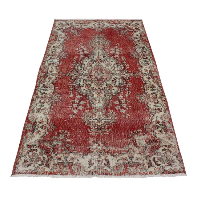 1960' S Turkish Area Rug - 47"x 83" For Sale