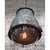 Vintage French Industrial Round Gray Metal and Glass Pendant Light from Philips For Sale - Image 6 of 8