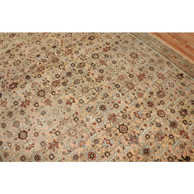 Antique Zabihi Collection Persian Bidjar Rug - 8'3" x 11'6" For Sale - Image 11 of 12