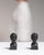 19th Century France Chocolate Iron Bust Bookends For Sale - Image 12 of 15