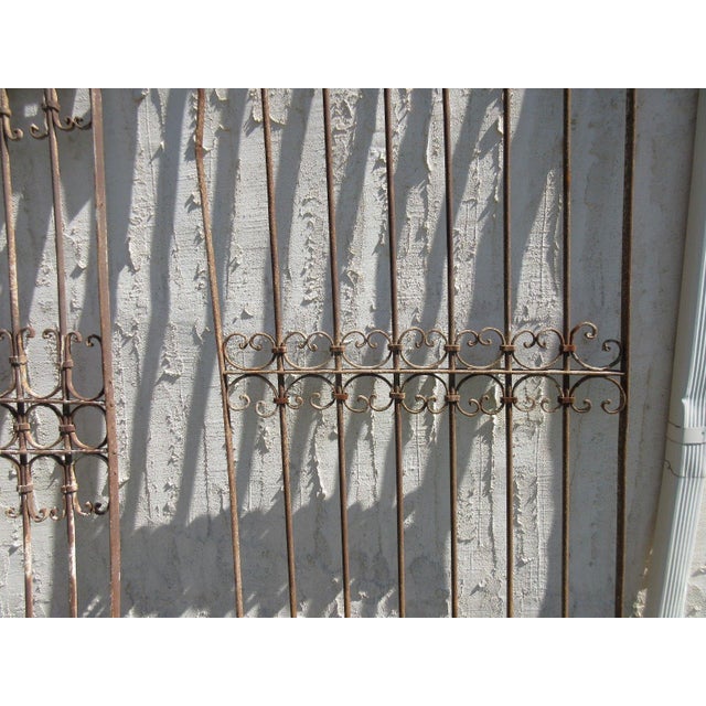 Antique Victorian Iron Gate For Sale - Image 4 of 6