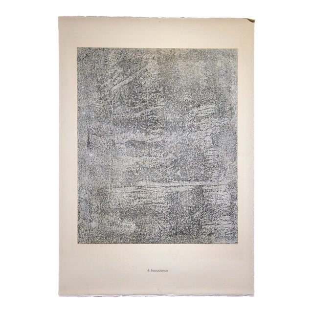 Jean Dubuffet - Carefree - from Shows - Original Lithograph - 1961 For Sale