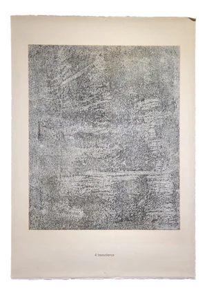 Jean Dubuffet - Carefree - from Shows - Original Lithograph - 1961