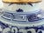 Monumental Chinese Porcelain Blue and White Double Happiness Lamp For Sale In Savannah - Image 6 of 9