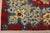 Kashan Rug 7’1” X 10’10” Red Wool Vintage Traditional Hand-Knotted Carpet For Sale - Image 11 of 14