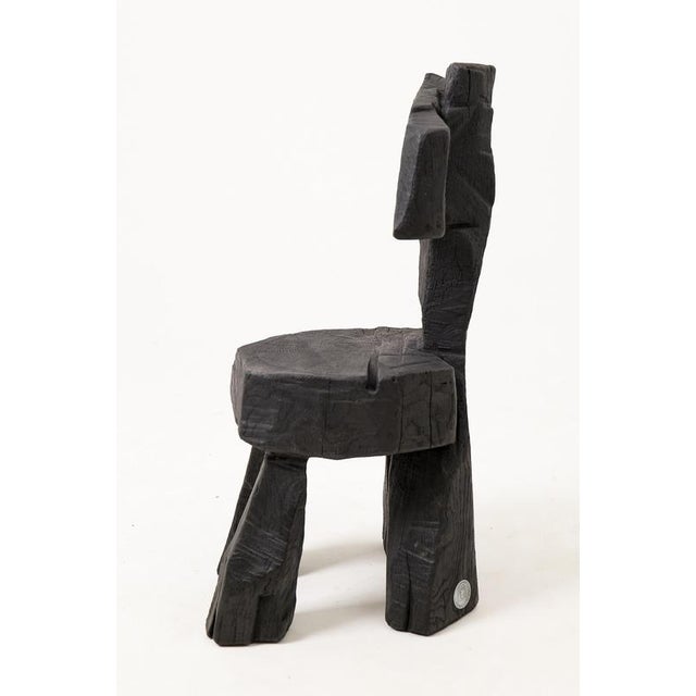 Early 21st Century Brutalist Sculptural Chair by Logniture For Sale - Image 5 of 16