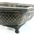 19th Century Meiji Japanese Bronze Vase Tsuiban Angular Form Ikebana Bonsai Tray Jardiniere Antique Vintage Metal Heavy For Sale - Image 4 of 6