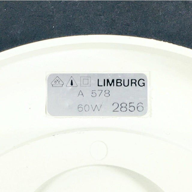 Vintage Shell Shaped Opaline Glass Sconces, Limburg, 1970s For Sale - Image 11 of 12