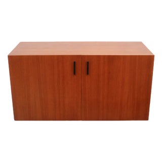 Vintage Hanging Sideboard in Teak, 1965 For Sale