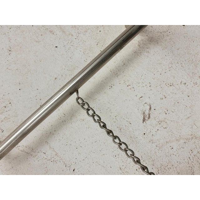 Frenc Metal Night Valet, 1970s, Set of 2 For Sale - Image 11 of 15