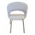 White Bloucle Chair, 1980s For Sale - Image 4 of 10