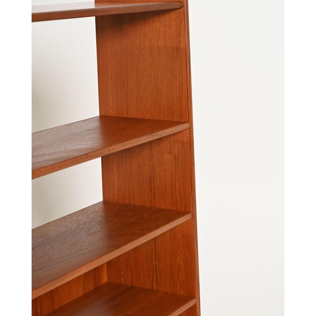 Vintage Teak Bookcase from Bränntorps, 1950s For Sale - Image 6 of 8