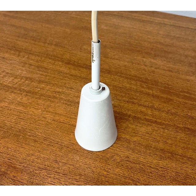 Mid-Century Dutch Minimalist Pendant Lamps attributed to Louis Kalff for Philips, 1950s, Set of 4 For Sale - Image 12 of 18