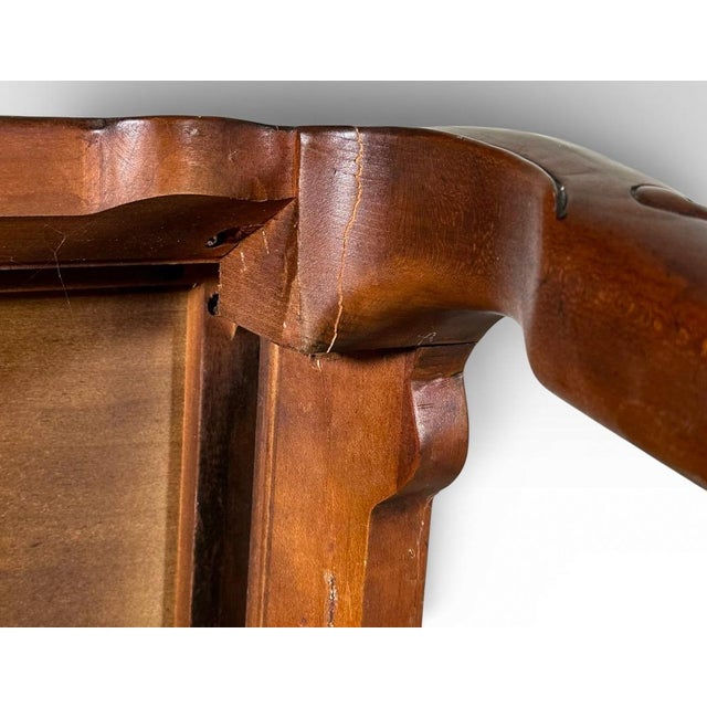 Vintage Drexel Heritage Ming Treasure Burlwood Asian Modern Side Table For Sale - Image 16 of 18