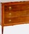 Robert W. Irwin Co. 1920s Robert W. Irwin Neoclassical Mahogany Three-Drawer Chest, Grand Rapids For Sale - Image 4 of 9