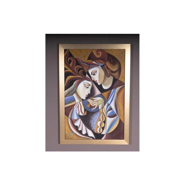 Painting, Oil on Canvas, Framed For Sale - Image 5 of 5