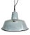 Industrial Grey Enamel Factory Lamp, 1960s For Sale
