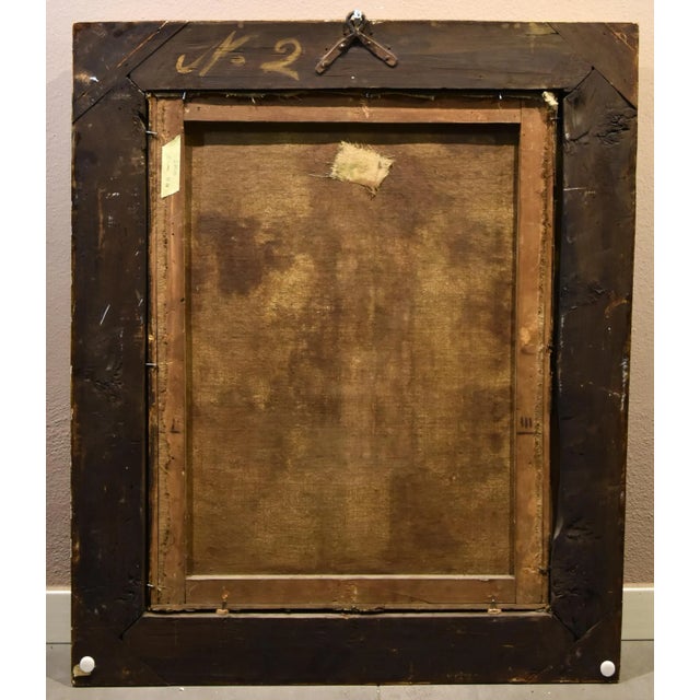 Jan Van Gelder, Portrait of Duchess Vittoria Farnese d'Este, 1670, Oil on Canvas, Framed For Sale - Image 14 of 15