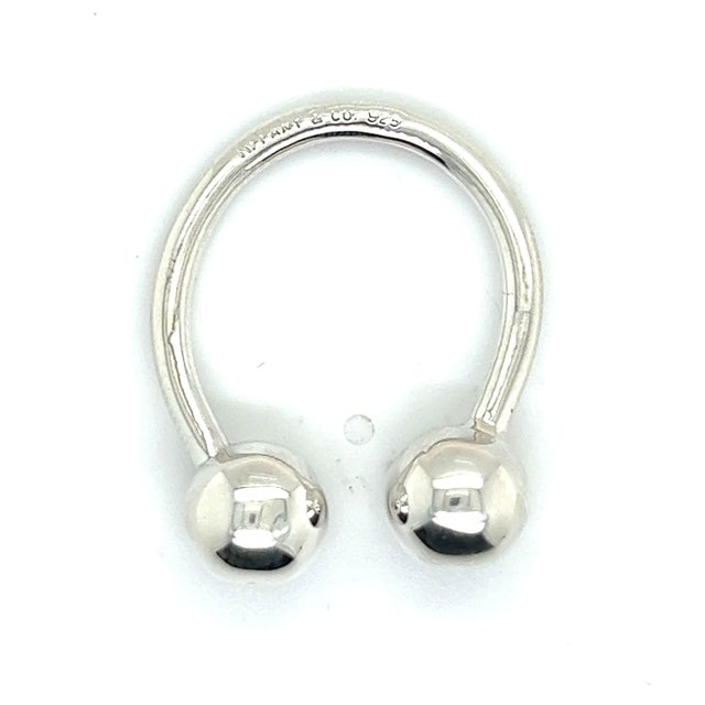 1990s Tiffany & Co Estate Keychain Sterling Silver For Sale - Image 4 of 5
