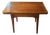 Vintage Cushman Colonial Creations Rock Maple Pivot-Top Game Table - Model 3-35 For Sale