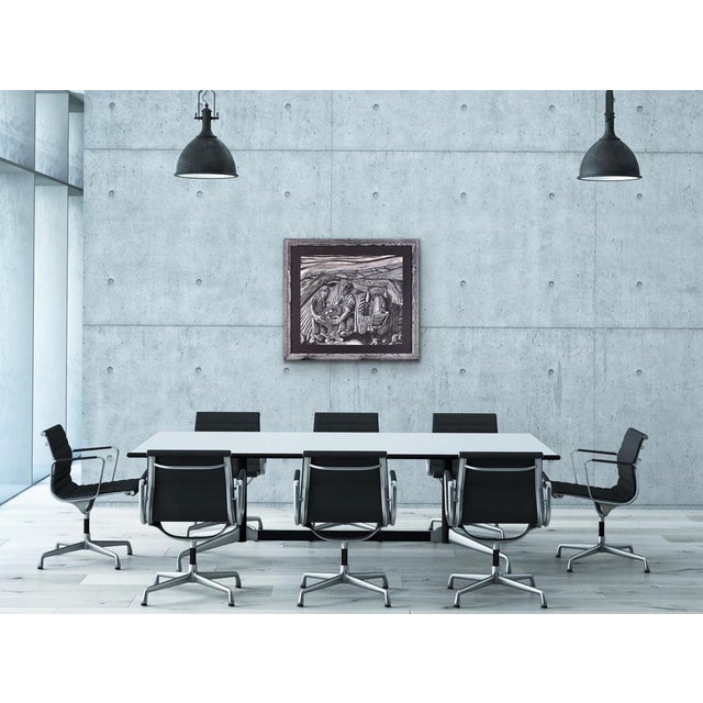 Julian Ruddock, Lost Hedgerows, Pastel Artwork, 1980s For Sale - Image 10 of 18