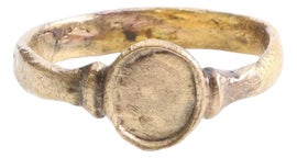 Example of Gold Finish Rings
