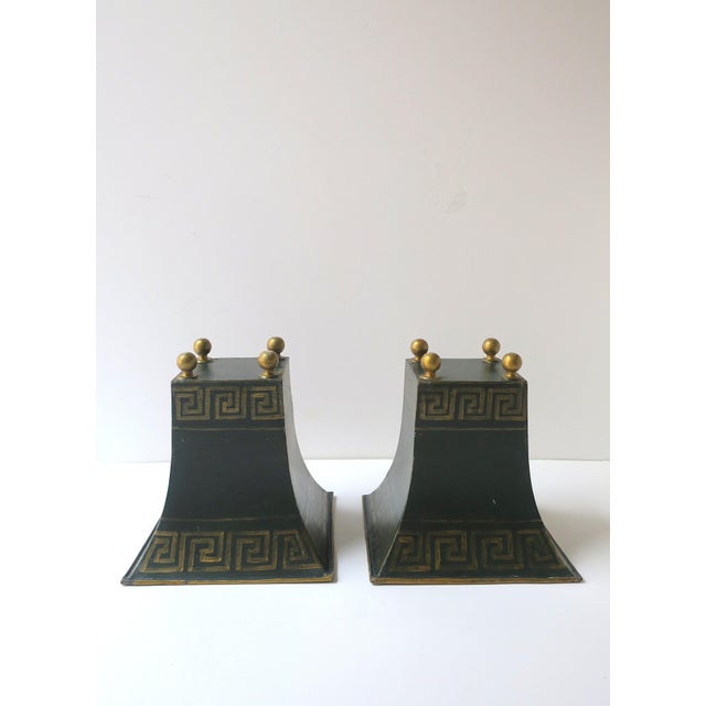 Italian Greek-Key Planters Potholders Cachepots Jardinières, Pair For Sale - Image 15 of 15