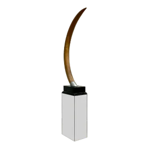 Vintage Resin Faux Elephant Tusk
