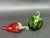 Hand Blown Glass Red and Green Pepper Vegetable Figurines For Sale - Image 10 of 12