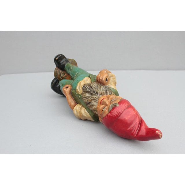 Large Antique Garden Gnome from Heissner, 1930 For Sale - Image 10 of 15
