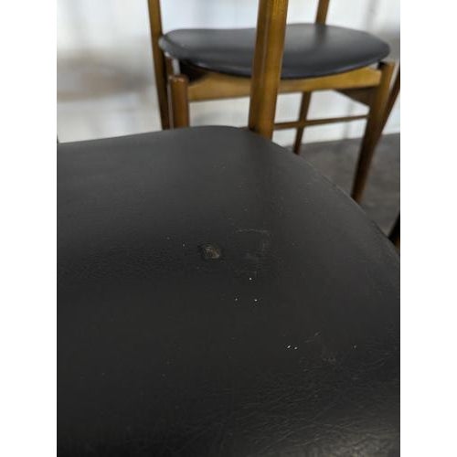 Vintage Scandinavian Teak Chairs, Set of 6 For Sale - Image 5 of 12