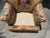 Vintage Sherrill Floral Upholstered Swivel Lounge Chair For Sale - Image 11 of 12