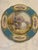Antique pair of Sevres plates circa 1844. Made for Louis Phillip. Chateau Des Tuileries. Each plate measures 9.5 inches in...