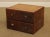 High Quality Antique Oak Set of 2 Card Files with Dovetailed Drawers