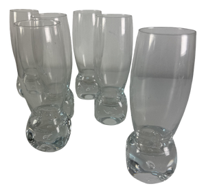 Vintage Bohemian Crystal Whiskey Glasses, 1970s, Set of 6