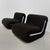 Boomerang Armchairs in Black Stretch Fabric by Rodolfo Bonetto for Flexform, 1970s, Set of 2 For Sale - Image 3 of 18