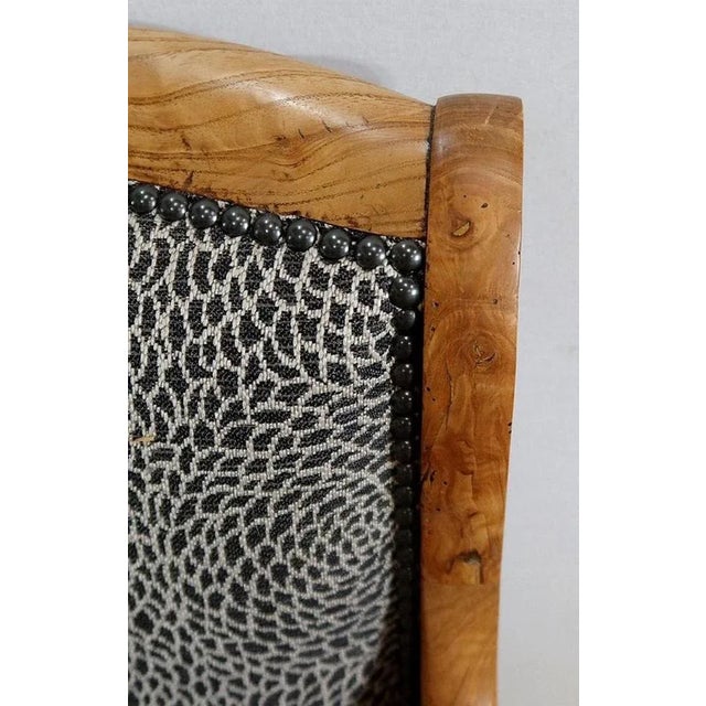 Brown Set of 19th Century Light Ash Armchairs For Sale - Image 8 of 18