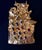 Igael Tumarkin, Gold Gilt Bronze Sculpture Pendant Israeli Tumarkin Abstract Modernist Jewelry, c.1960s-1970s For Sale In Miami - Image 6 of 11