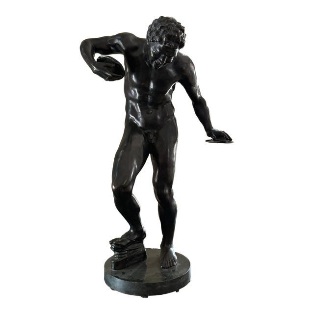 Bronze Sculpture of the Dancing Faun For Sale