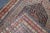 Red Antique Senneh Rug 4'4'' x 5'6'' For Sale - Image 8 of 8