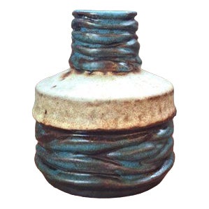 Terracotta Carstens Vase, West Germany, 1970s For Sale