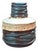 Terracotta Carstens Vase, West Germany, 1970s For Sale